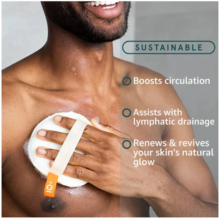 Cleanlogic Sustainable Dual-Texture Body Exfoliators - Box of 6 - Image 4