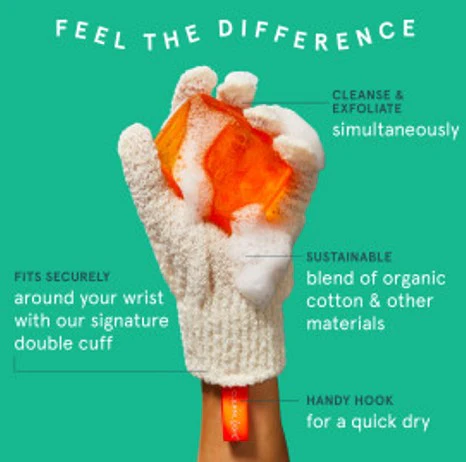 Cleanlogic Sustainable Exfoliating Body Gloves - Box of 6 - Image 4