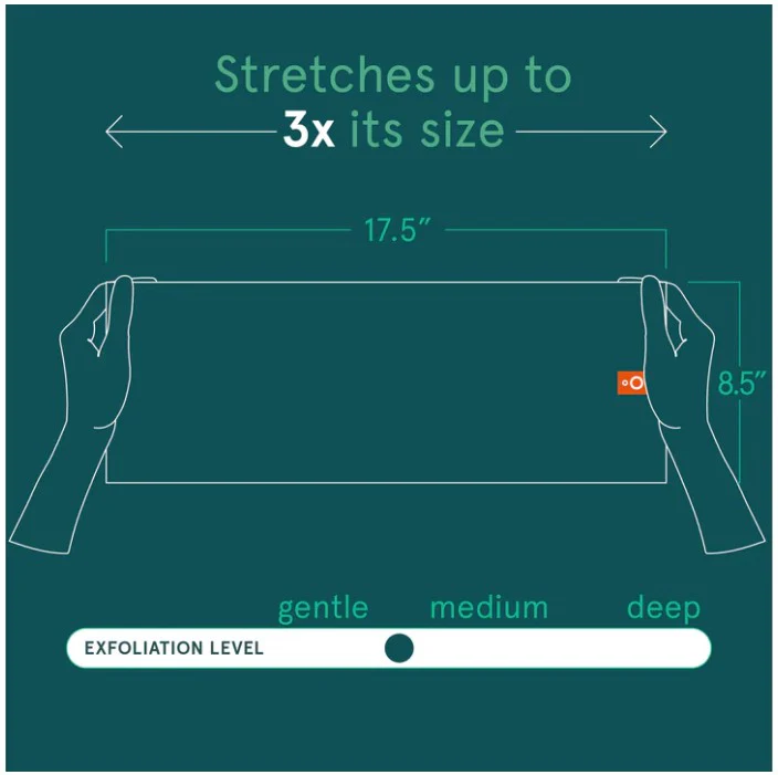 Cleanlogic Sustainable Exfoliating Stretch Cloth - Box of 6 - Image 4