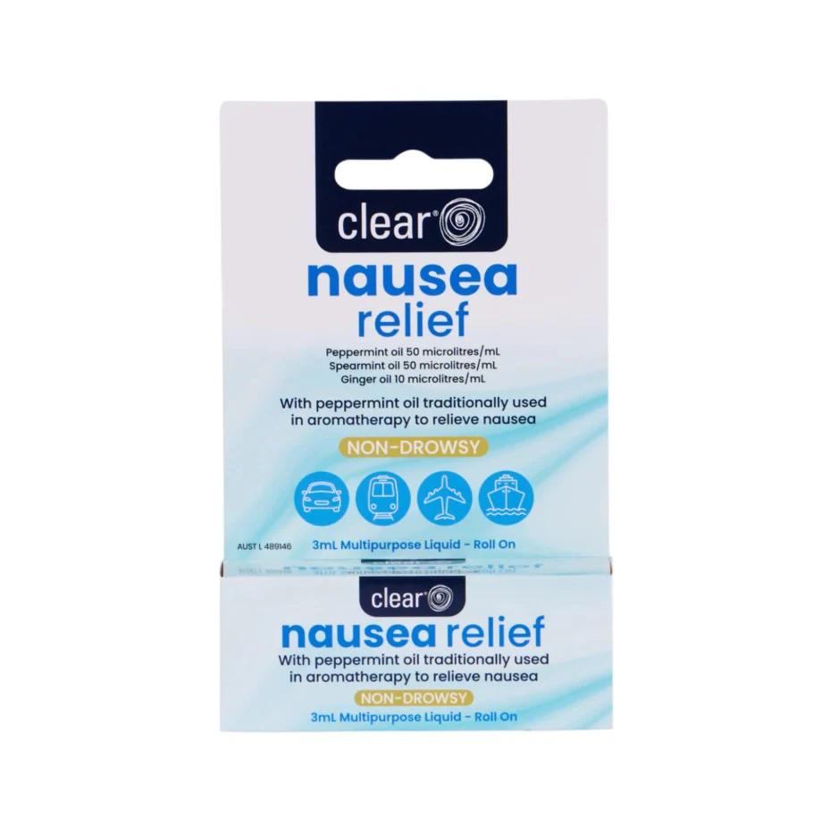 Clear Nausea Relief 3mL Roll-On Bottle - Box of 6