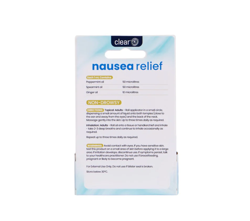 Clear Nausea Relief 3mL Roll-On Bottle - Box of 6 - Image 2