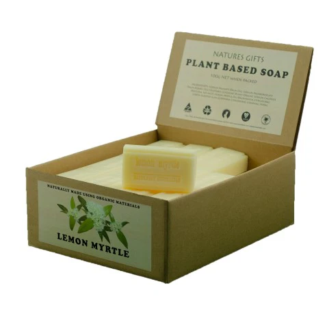 Clover Fields Lemon Myrtle Bar Soap (box of 36)