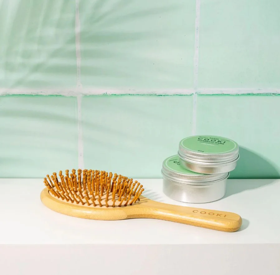 Cooki Haircare Bamboo Hair Brush - Image 3
