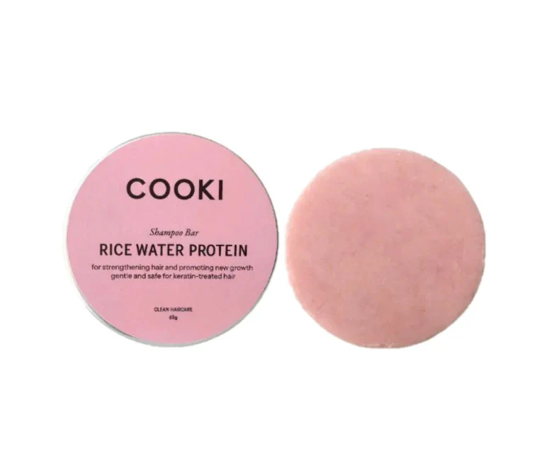 Cooki Haircare Rice Water Protein Shampoo Bar 65g - Image 2