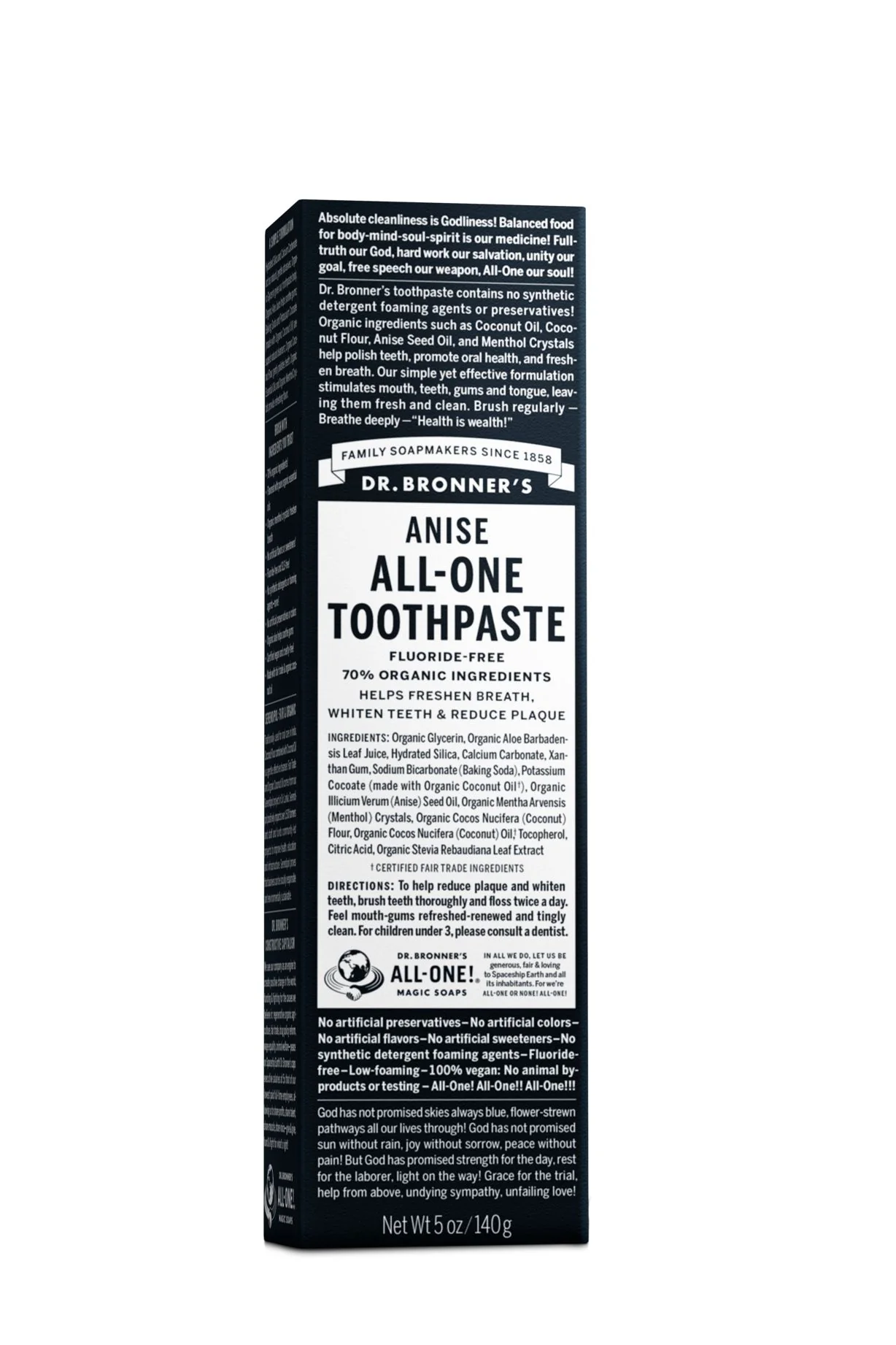 Dr Bronner's All-One Toothpaste