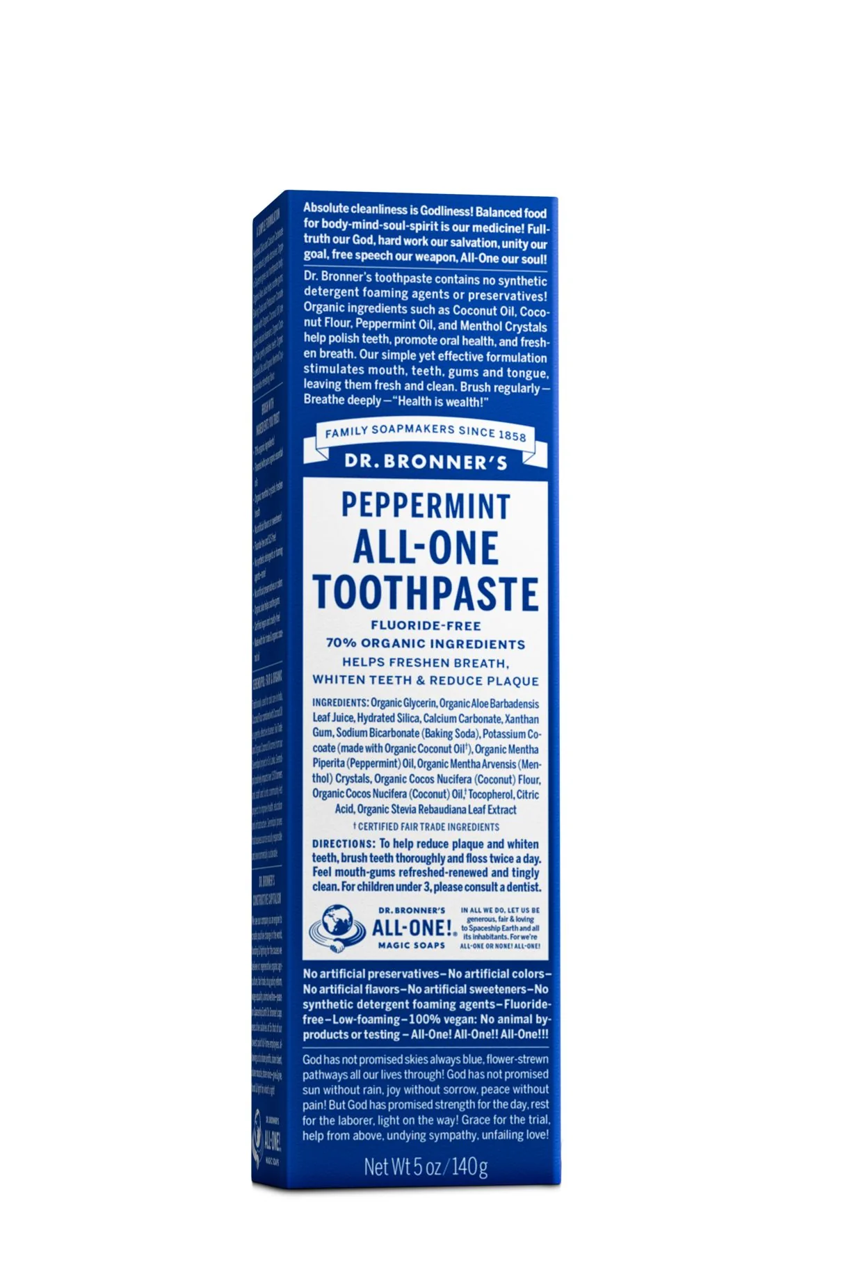 Dr Bronner's All-One Toothpaste - Image 2
