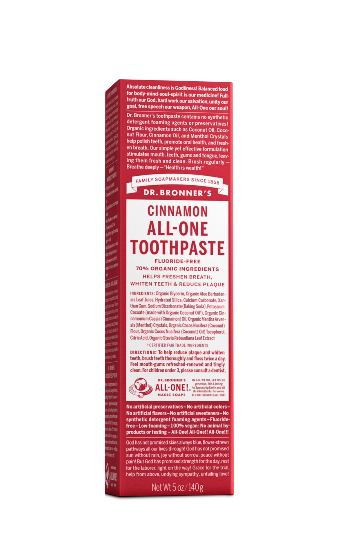 Dr Bronner's All-One Toothpaste - Image 3