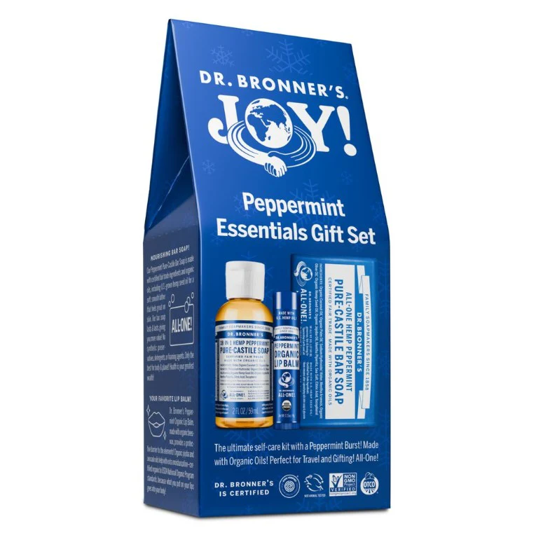 Dr. Bronner's Joy Peppermint Essentials Gift Pack