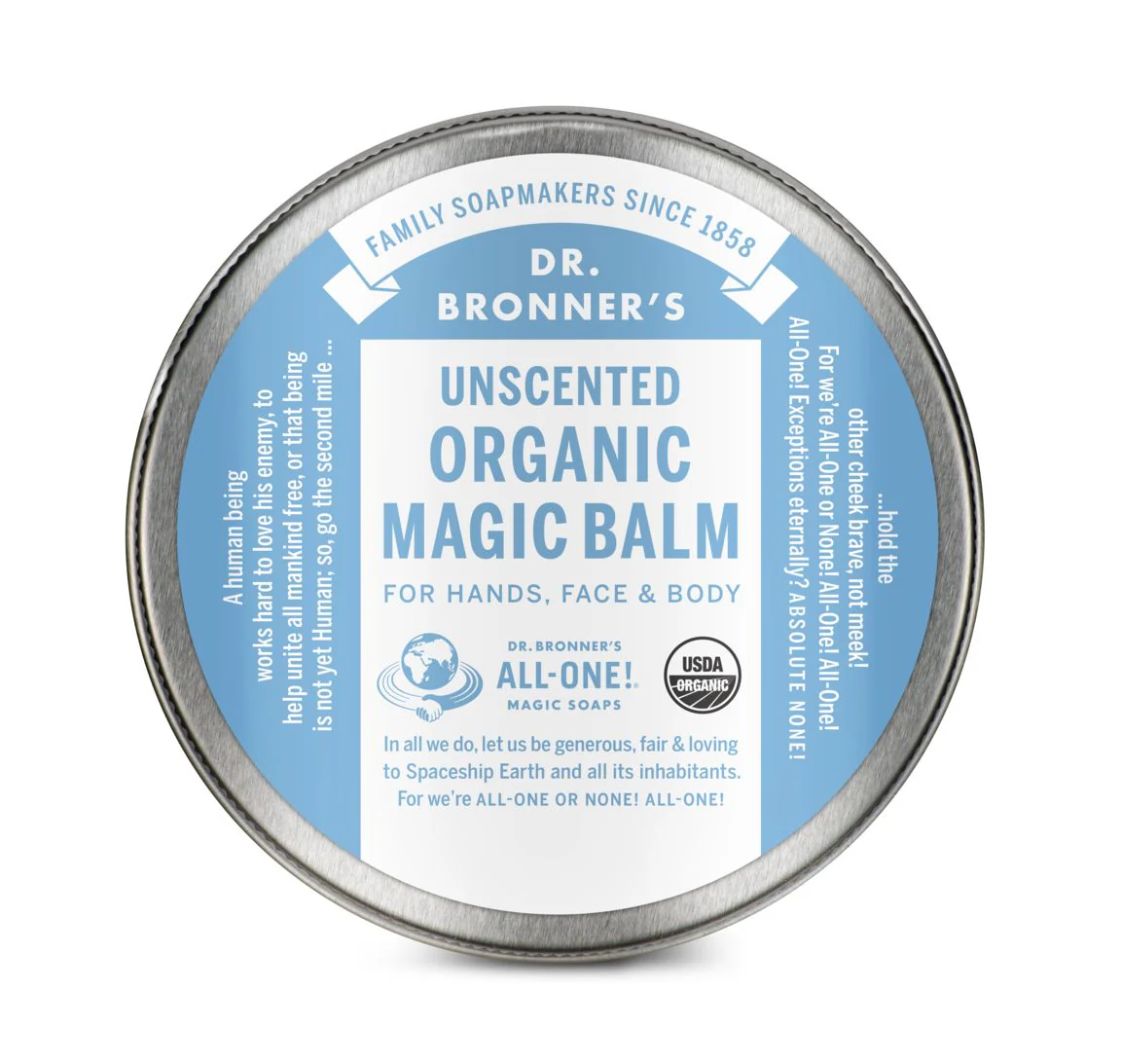 Dr Bronner's Organic Magic Balm Unscented 57g