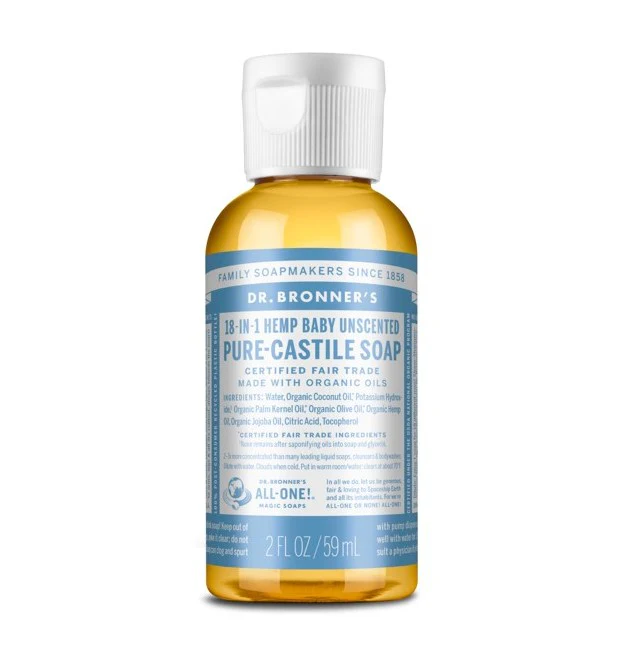 Dr Bronner's 18-in-1 Pure Castile MAGIC SOAP Baby Unscented
