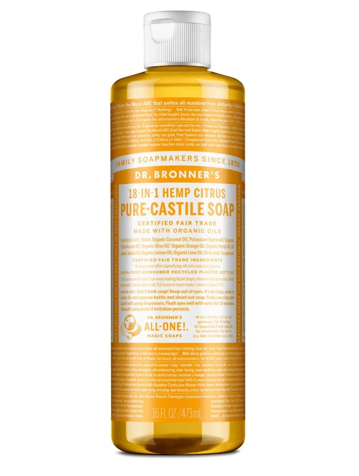 Dr Bronner's 18-in-1 Pure Castile MAGIC SOAP Citrus - Image 3