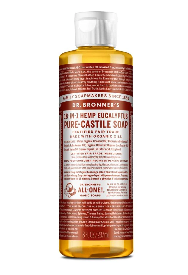 Dr Bronner's 18-in-1 Pure Castile MAGIC SOAP Eucalyptus - Image 2