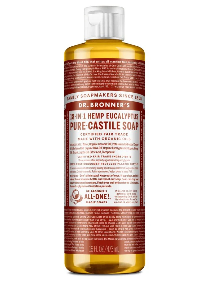 Dr Bronner's 18-in-1 Pure Castile MAGIC SOAP Eucalyptus - Image 3