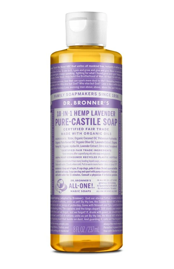 Dr Bronner's 18-in-1 Pure Castile MAGIC SOAP Lavender - Image 2