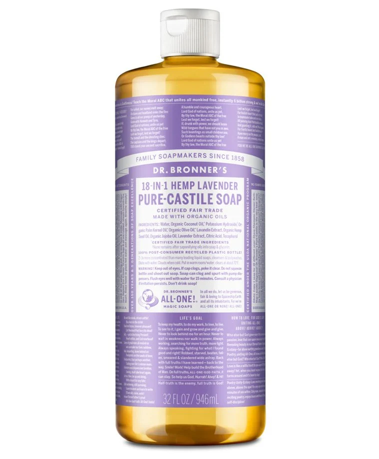 Dr Bronner's 18-in-1 Pure Castile MAGIC SOAP Lavender - Image 4