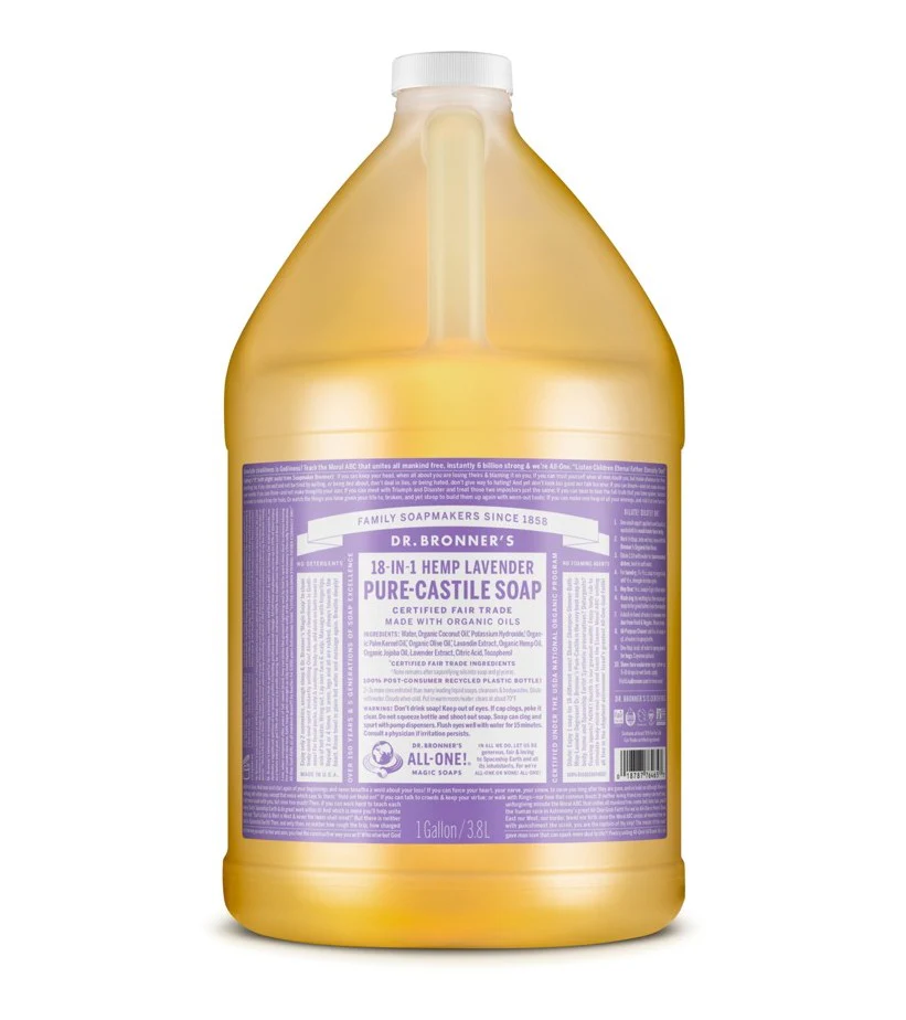 Dr Bronner's 18-in-1 Pure Castile MAGIC SOAP Lavender - Image 5