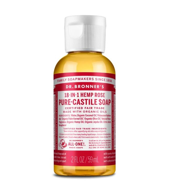 Dr Bronner's 18-in-1 Pure Castile MAGIC SOAP Rose