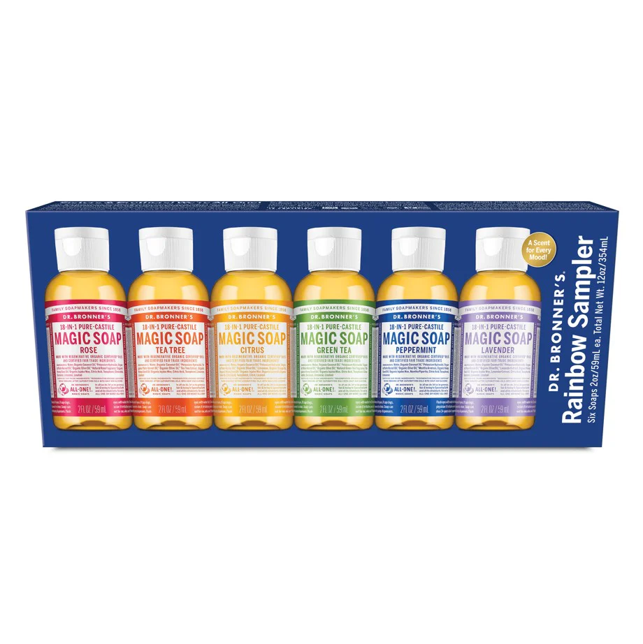 Dr Bronner's Rainbow Sampler Pack - Image 2