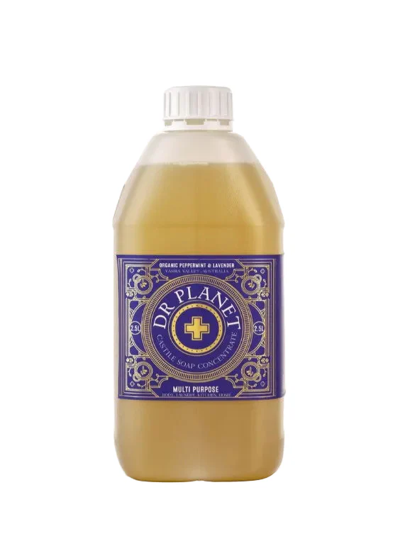 Dr Planet Organic Castile Soap Peppermint & Lavender - Image 3