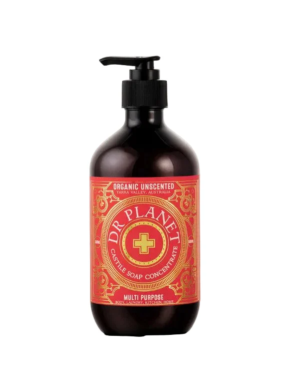 Dr Planet Organic Castile Soap Unscented