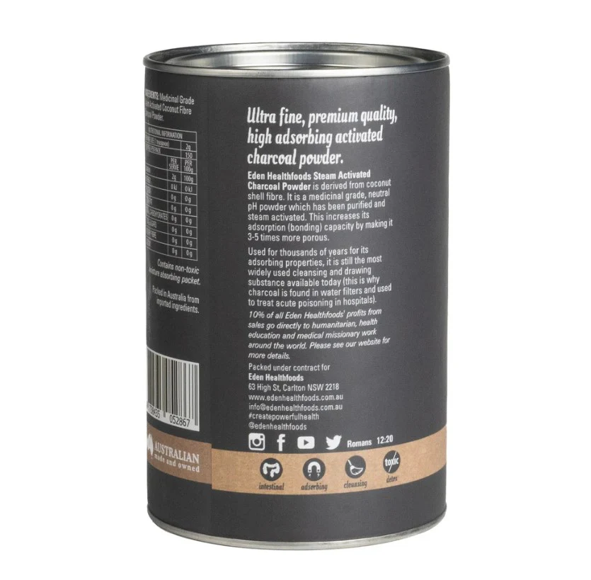 Eden Healthfoods Activated Charcoal - Image 4