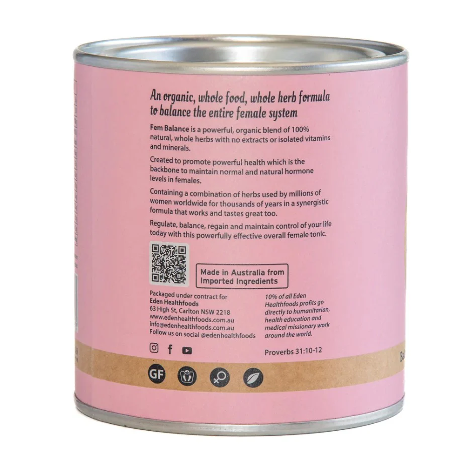 Eden Healthfoods Fem Balance 150g - Image 2