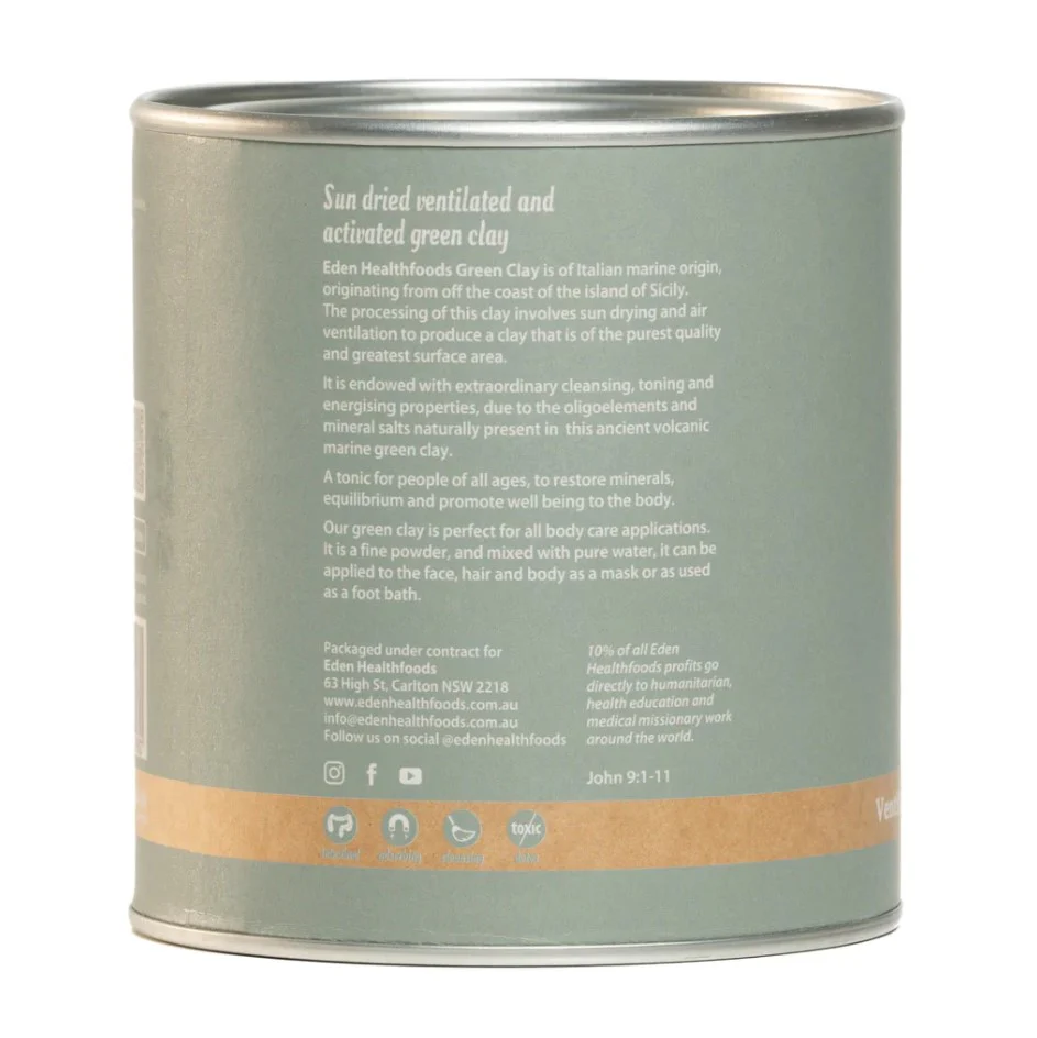 Eden Healthfoods Green Clay 150g - Image 2