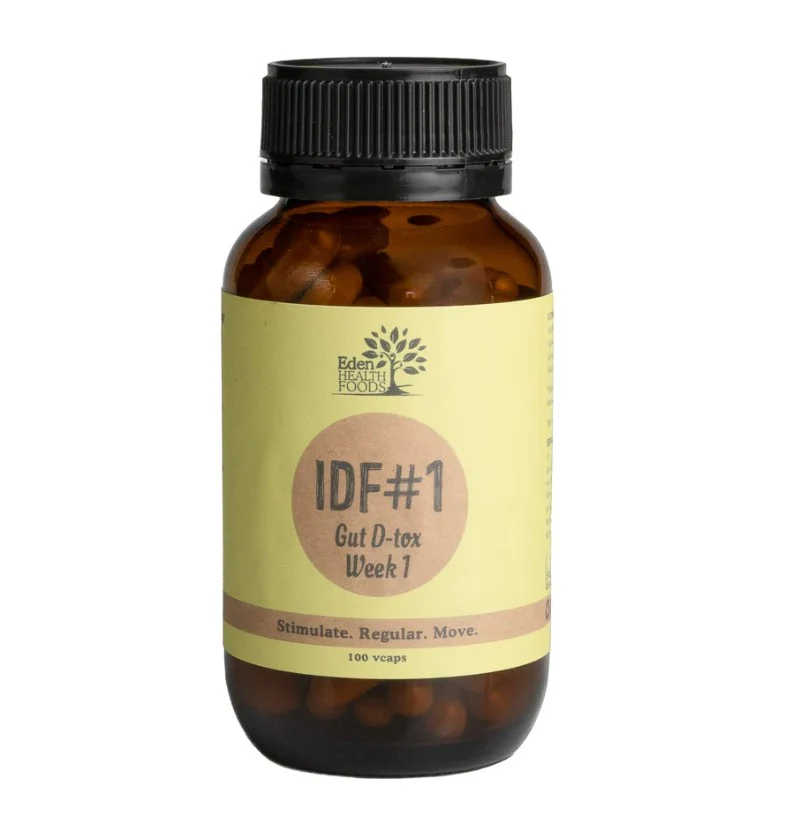 Eden Healthfoods IDF1 Gut Detox 100 capsules