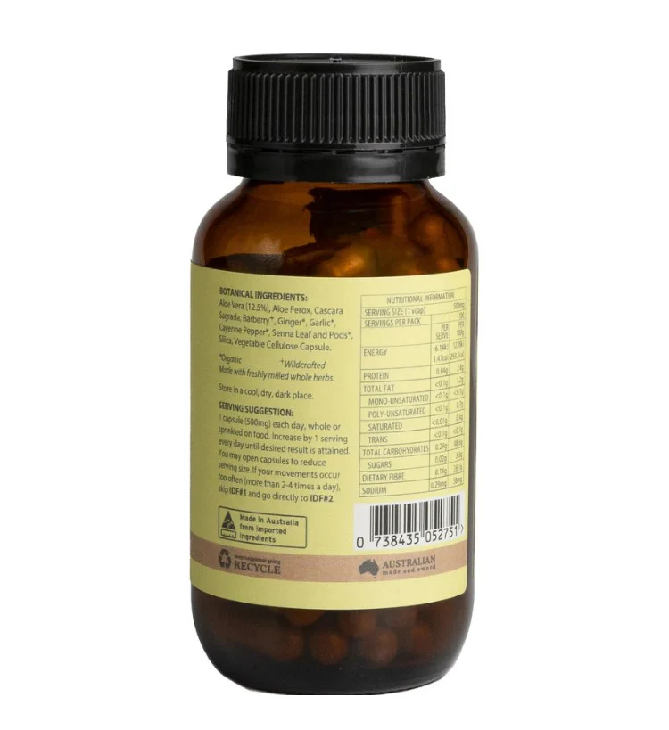 Eden Healthfoods IDF1 Gut Detox 100 capsules - Image 2