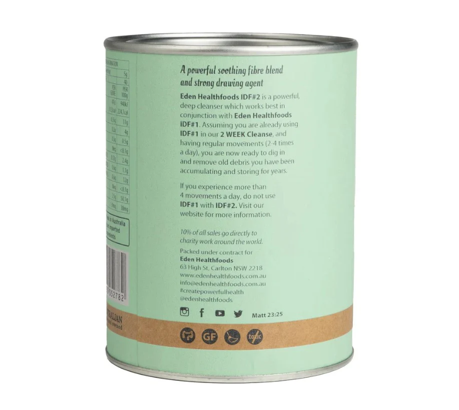 Eden Healthfoods IDF2 Gut Detox 200g - Image 2