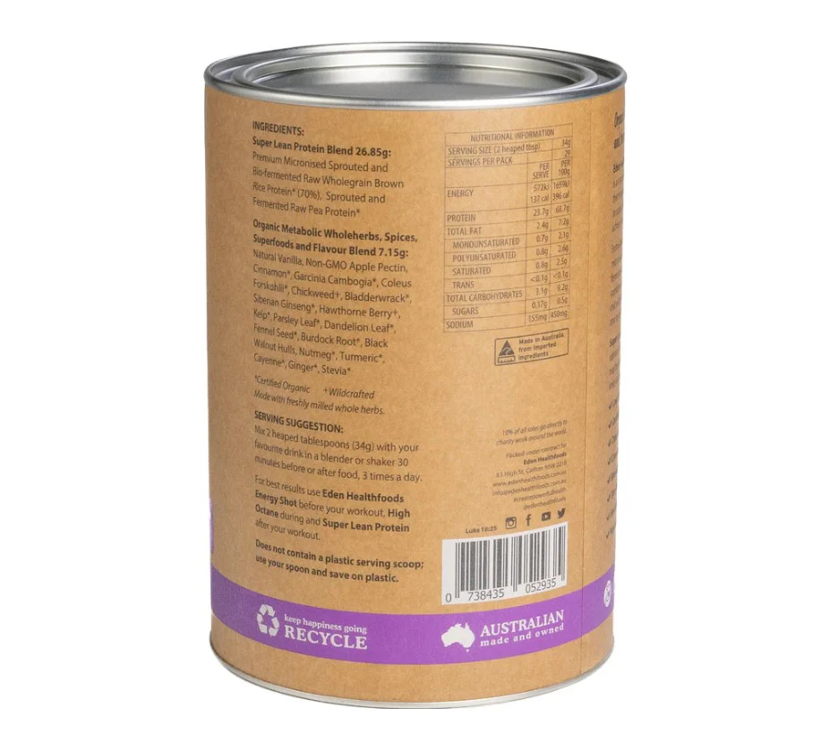 Eden Healthfoods Super Lean Protein - Image 2