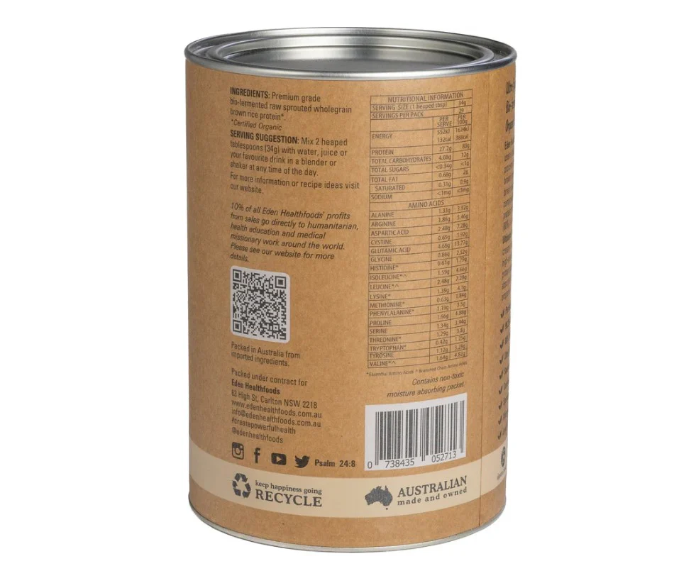 Eden Healthfoods Ultimate Protein Natural - Image 5
