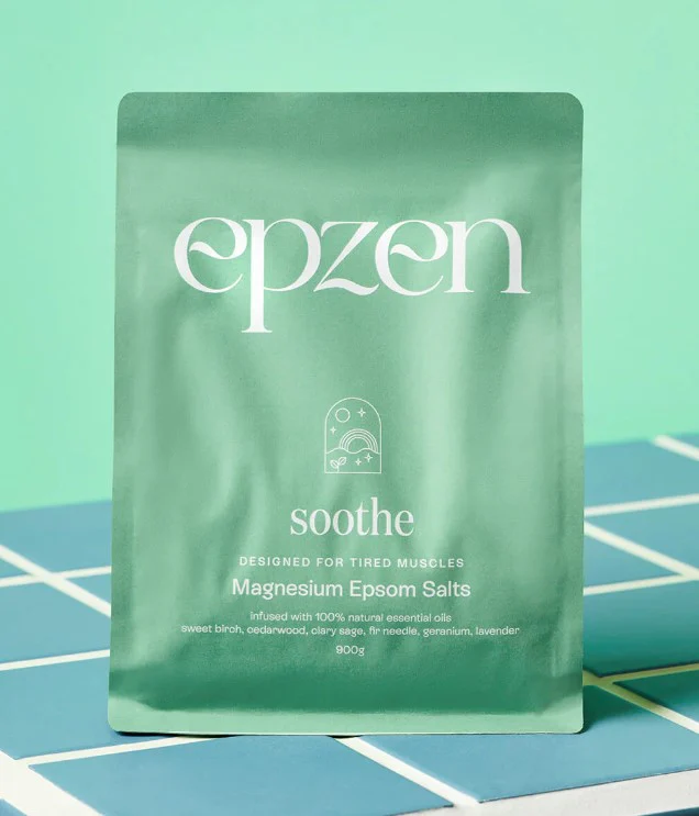EpZen Magnesium Bath Crystals Soothe 900g - Image 2