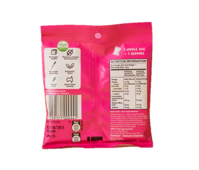Funday Fruity Chews 45g - Box of 12 - Image 3