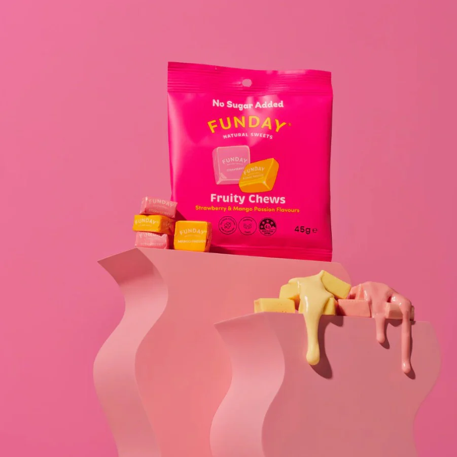 Funday Fruity Chews 45g - Box of 12 - Image 4