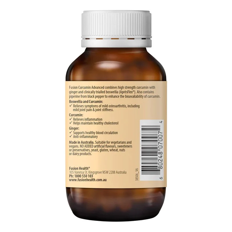 Fusion Health Curcumin Advanced - Image 3