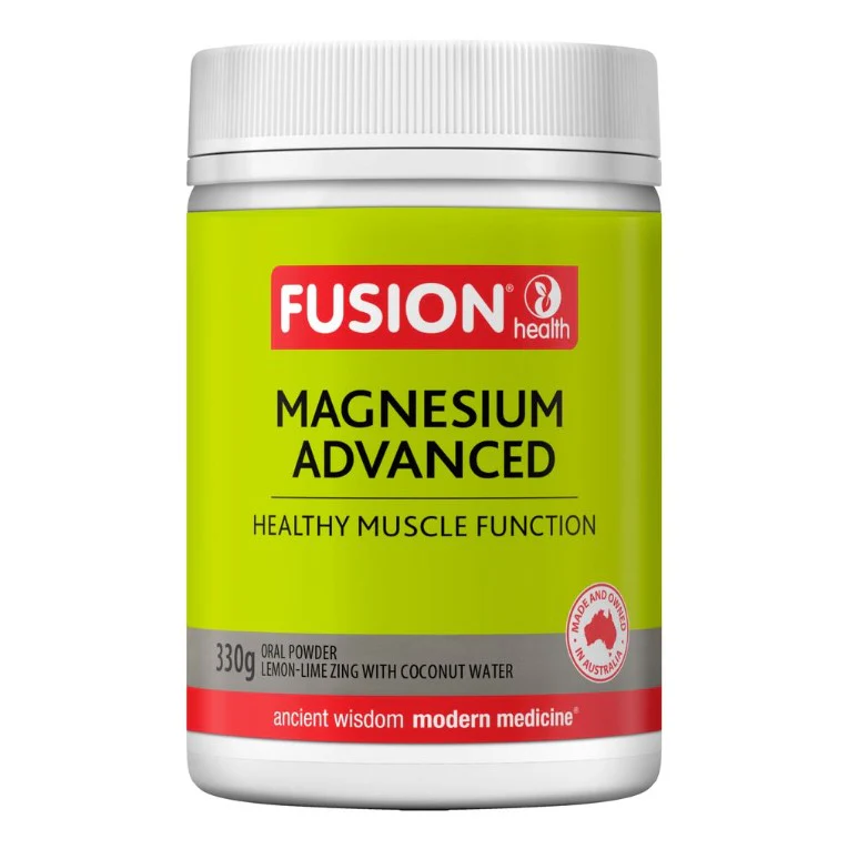 Fusion Health Magnesium Advanced Powder Lemon-Lime Zing - Image 2