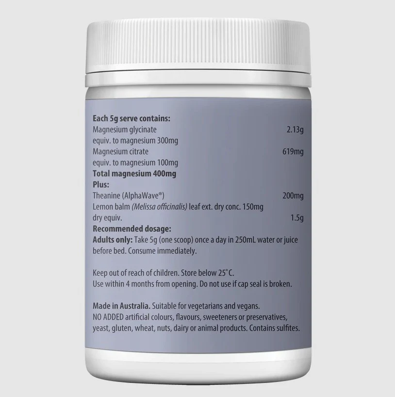 Fusion Health Magnesium Sleep Calm Mind 150g - Image 3