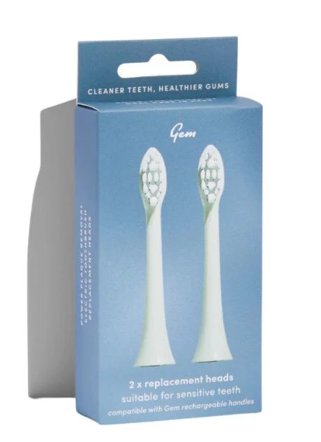 Gem Care Electric Toothbrush Replacement Heads Mint