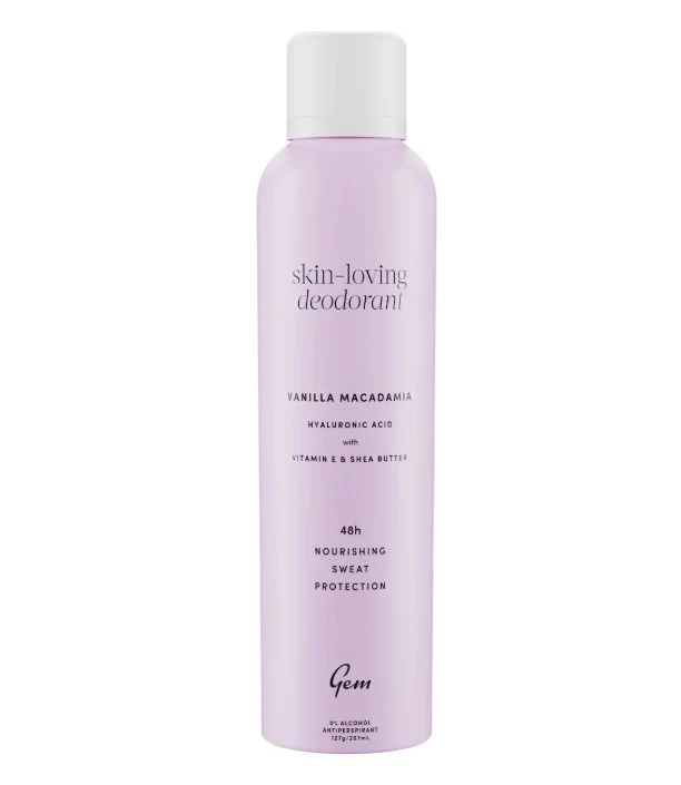 Gem Care Skin Loving Deodorant Vanilla & Macadamia 207ml