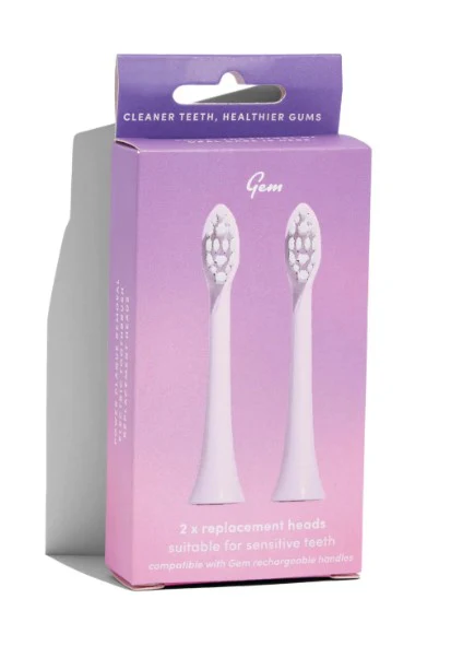 Gem Care Electric Toothbrush Replacement Heads Rose