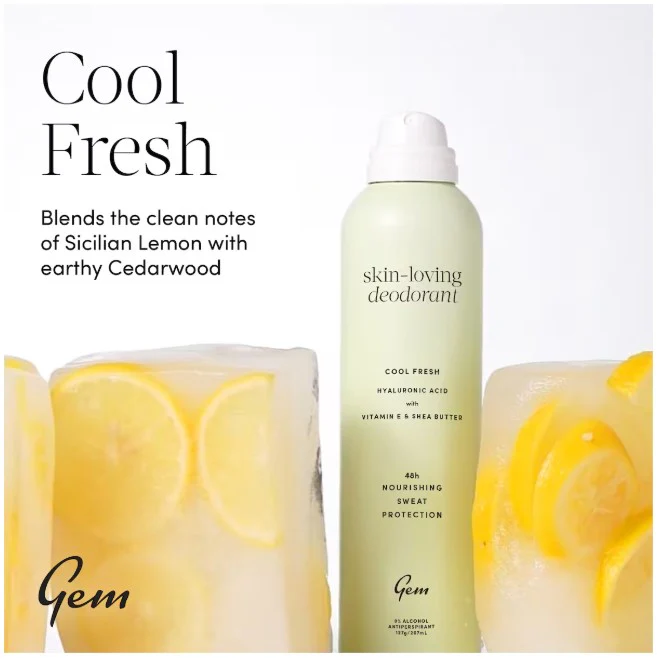 Gem Care Skin Loving Deodorant Cool Fresh 207ml - Image 4