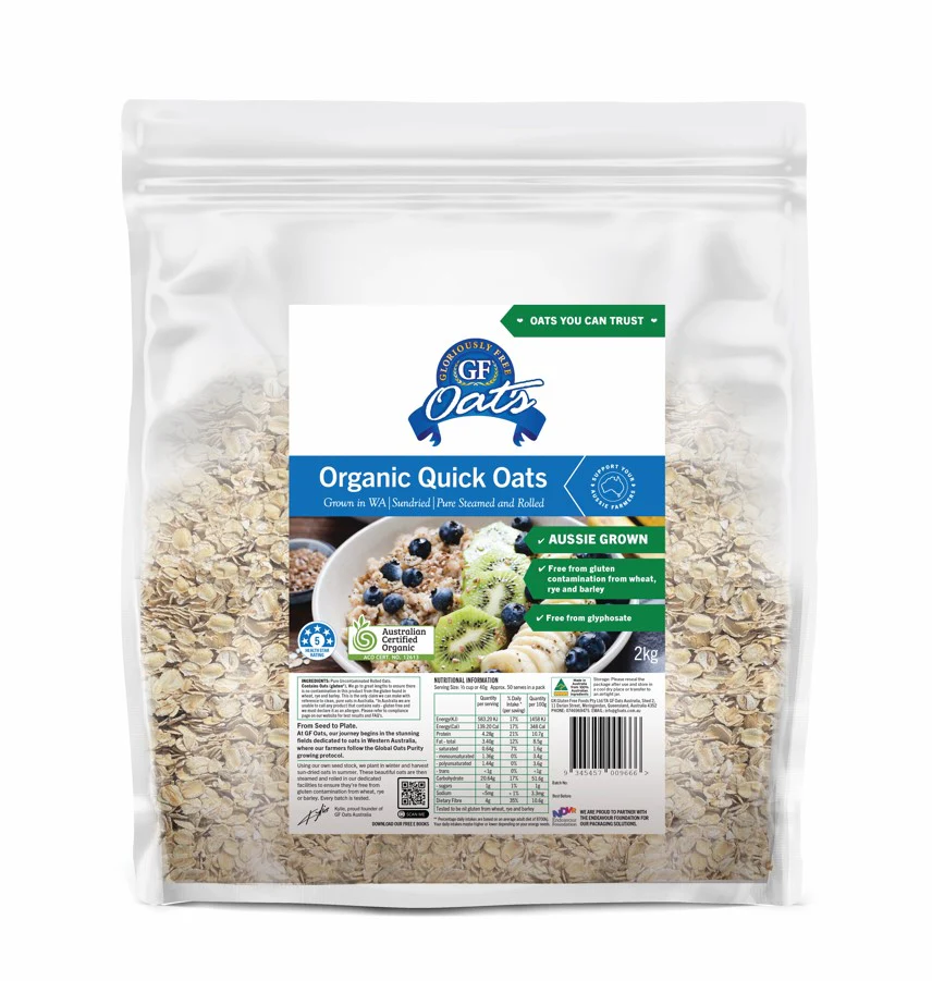 Gloriously Free Oats Organic Quick Oats - Image 2
