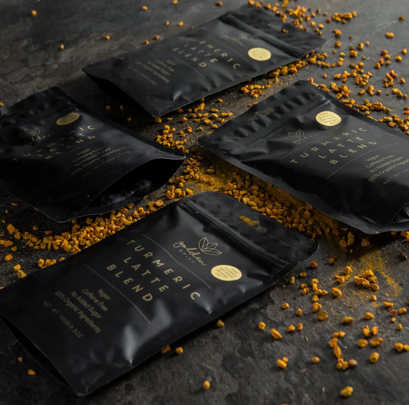 Matcha Maiden Golden Grind Turmeric Latte Blend 100g - Image 2