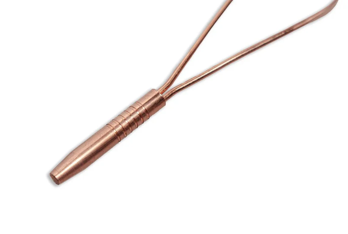Goodly Gosh Copper Tongue Cleaner Traditional Single Handle - Image 2
