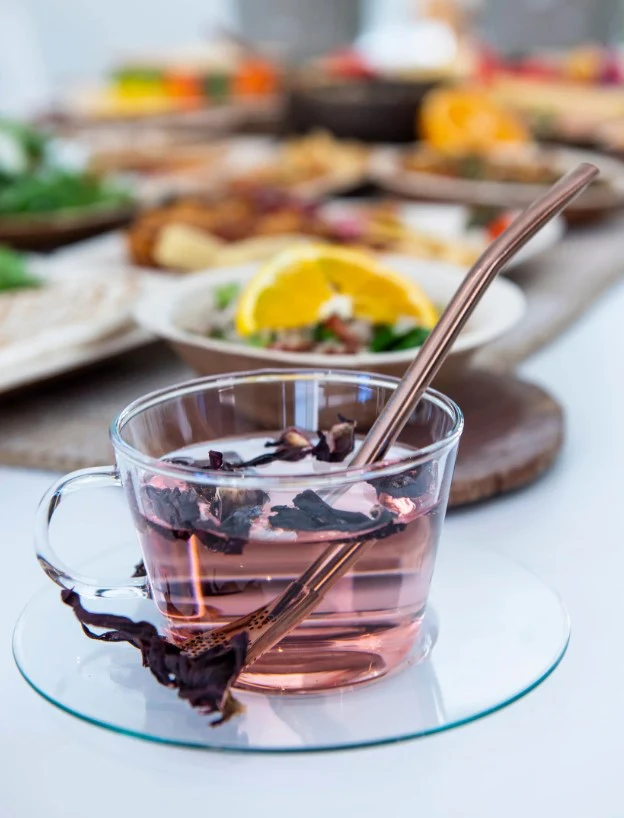 Goodly Gosh Tea Drinking Straw Rose Gold
