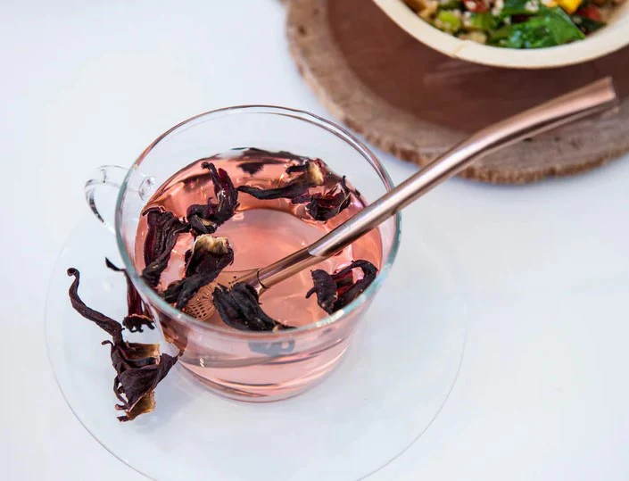 Goodly Gosh Tea Drinking Straw Rose Gold - Image 2