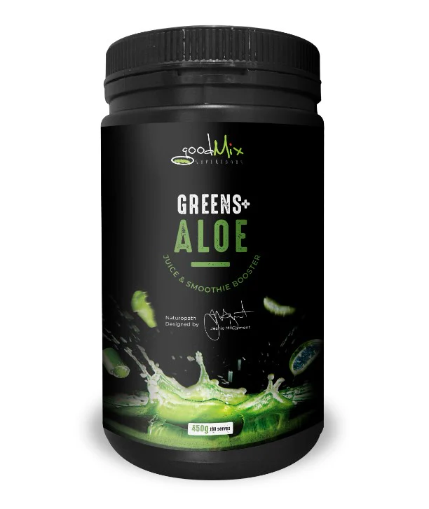 goodMix Greens & Aloe 2 in 1 Greens Powder Supplement - Image 2