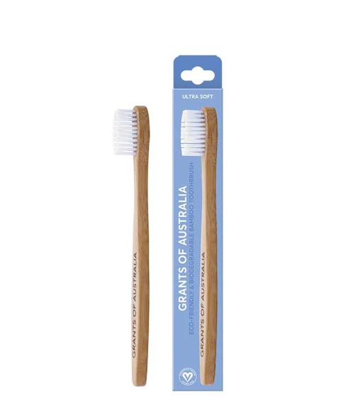 Grants Kids Bamboo Toothbrush Ultra Soft - 12 Pack