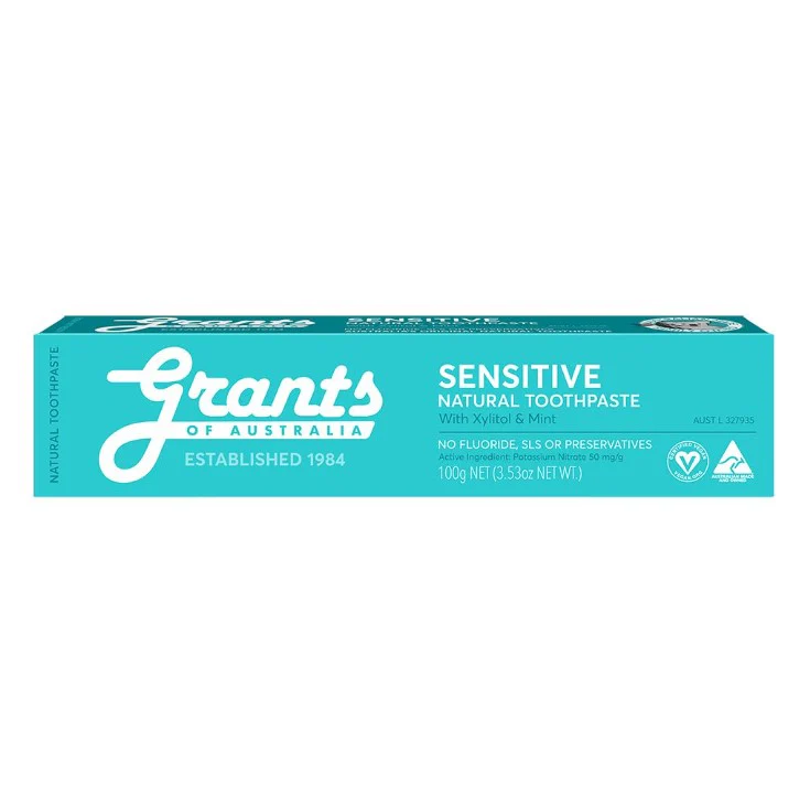 Grants Sensitive Toothpaste 100g - 12 Pack - Image 4